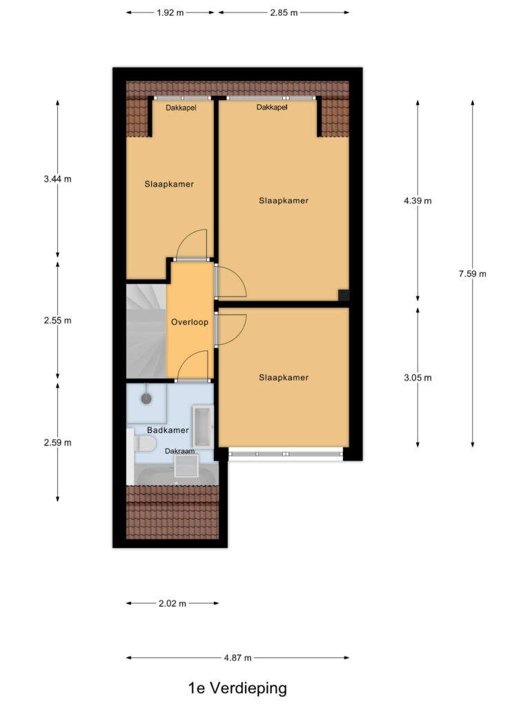 Waddinxveen – Alpherbrink 5 – Plattegrond 2