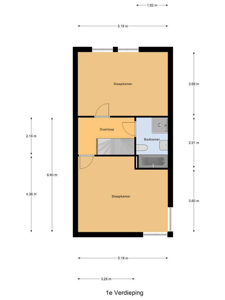 Gouda – Landmeterslag 69 – Plattegrond 4