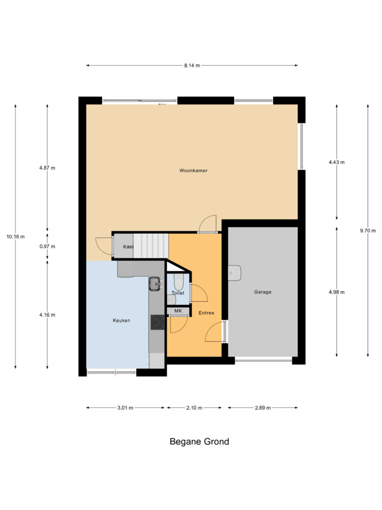 Gouda – Landmeterslag 69 – Plattegrond 3
