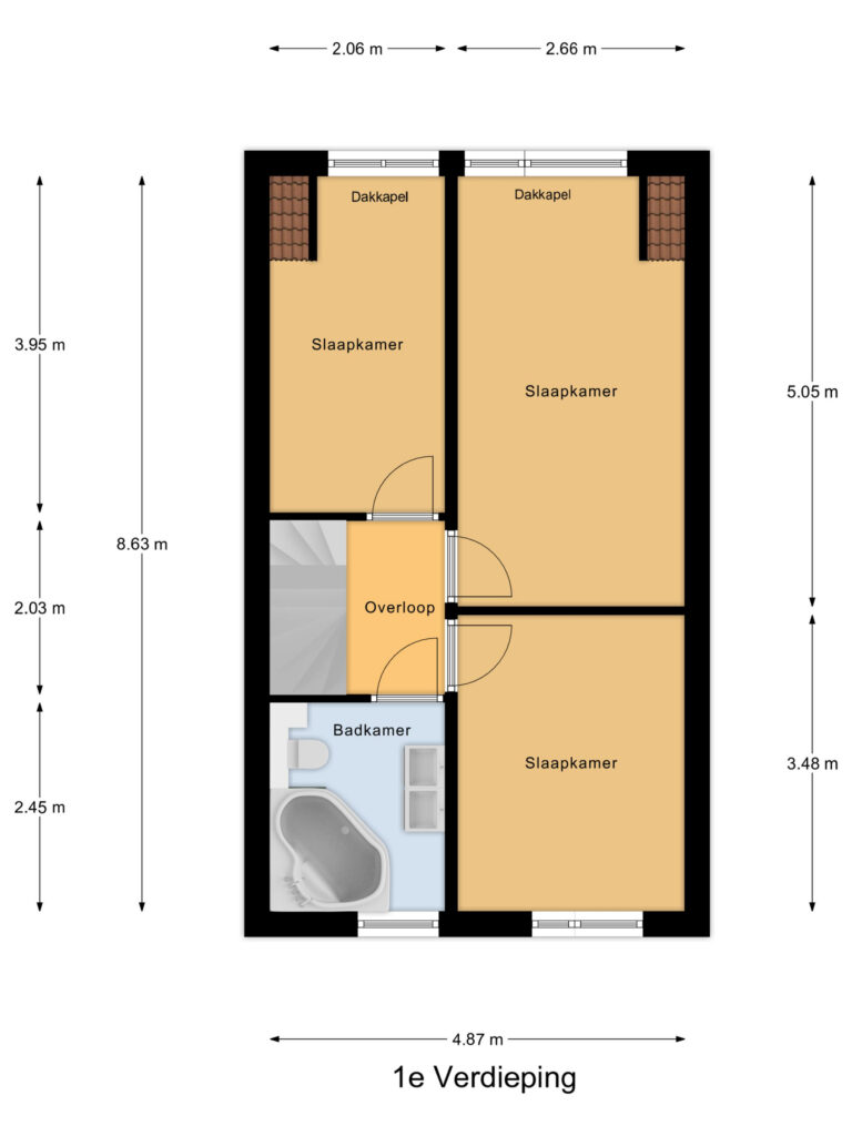 Gouda – Hoogaarswerf 3 – Plattegrond 4