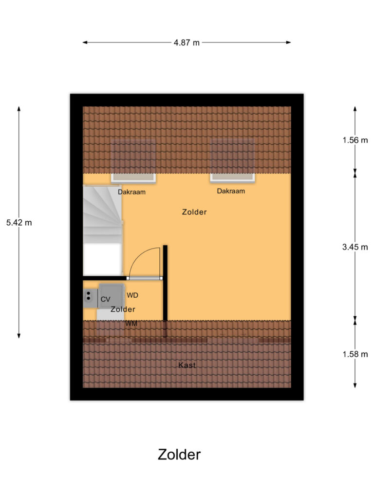 Gouda – Hoogaarswerf 3 – Plattegrond 2
