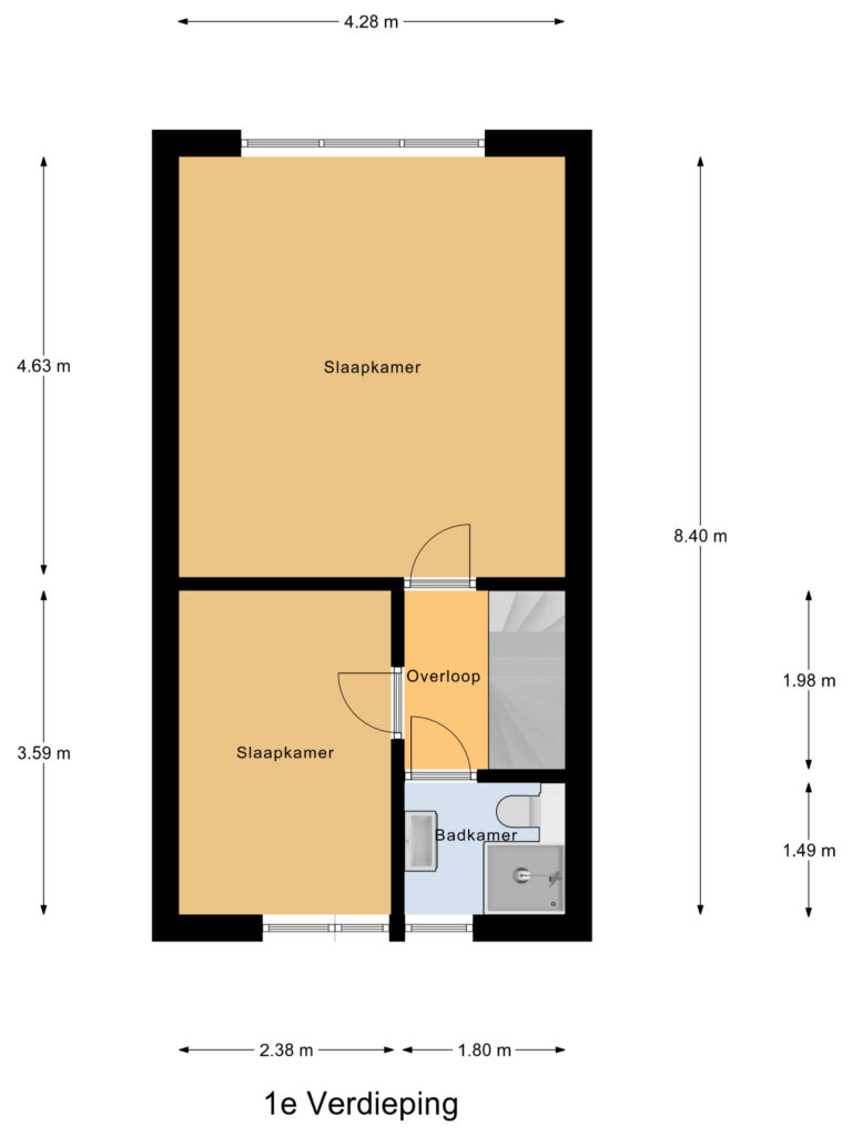 Alphen aan den Rijn – Aalhorst 66 – Plattegrond 3