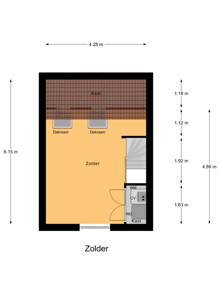Alphen aan den Rijn – Aalhorst 66 – Plattegrond 5